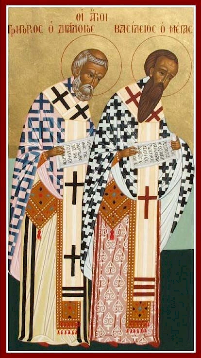 Saints Basil the Great and Gregory Nazianzen