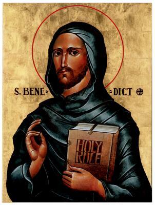 Saint Benedict, Abbot, Founder of Western Monasticism 