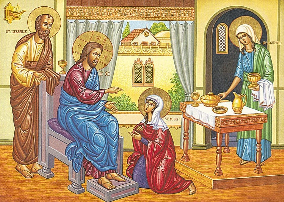 Saints Martha, Mary, and Lazarus