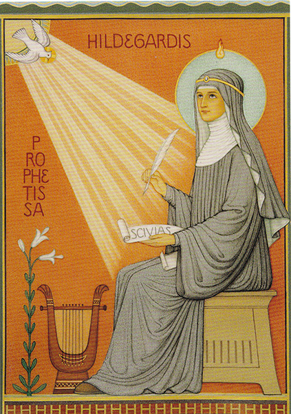 Saint Hildegard of Bingen, Virgin and Doctor of the Church