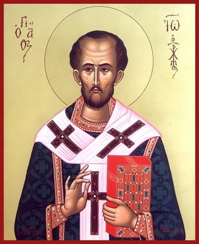 Saint John Chrysostom, Bishop and Doctor of the Church